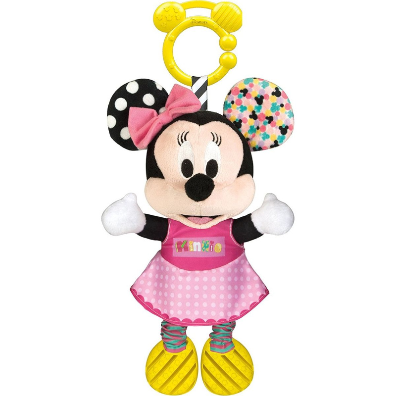 Clementoni Minnie plyšová se zvuky a úchytem