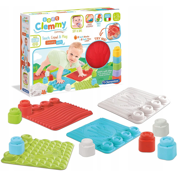 Clementoni Clemmy Baby senzorické podložky s kostkami