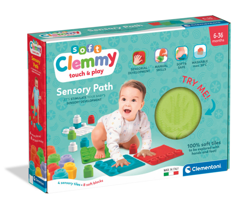 Clementoni Clemmy Baby senzorické podložky s kostkami