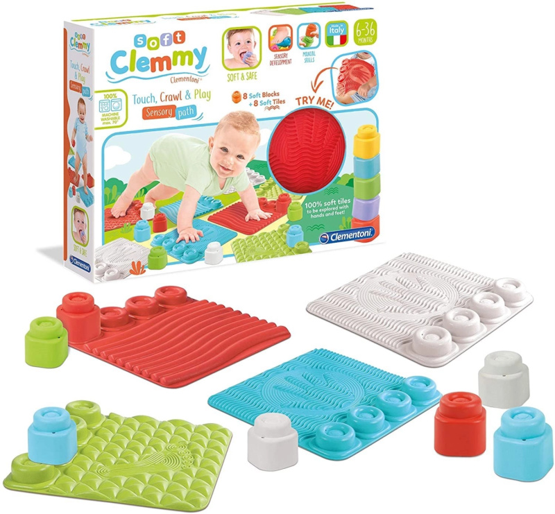 Clementoni Clemmy Baby senzorické podložky s kostkami