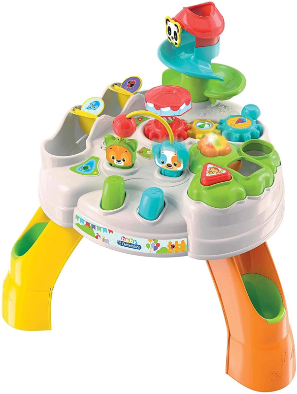 Clemmy baby - Veselý hrací stolek s kostkami a zvířátky