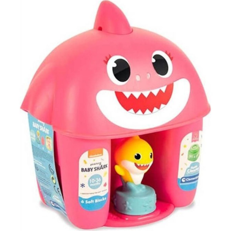 Clementoni Clemmy baby - Baby Shark - Kyblík s kostkami