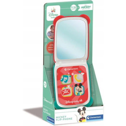 Clementoni Baby Mickey skládací smartphone pro děti