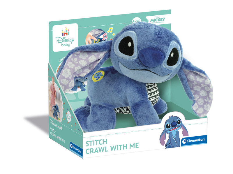 Interaktivní plyšová hračka DISNEY BABY Stitch od Clementoni