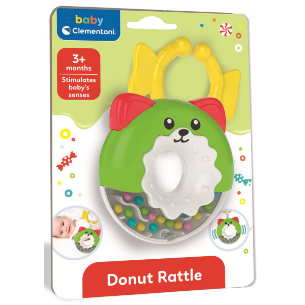 Baby Clementoni - Chrastítko donut