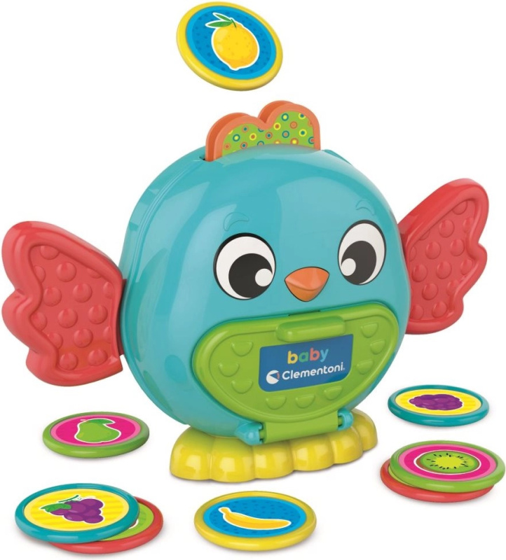 Clementoni Baby montessori pokladnička ptáček