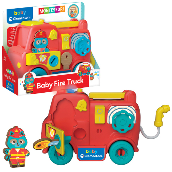 Clemmy baby - Montessori Hasičské auto