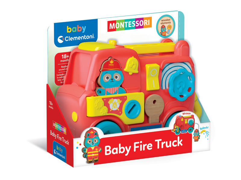 Clemmy baby - Montessori Hasičské auto