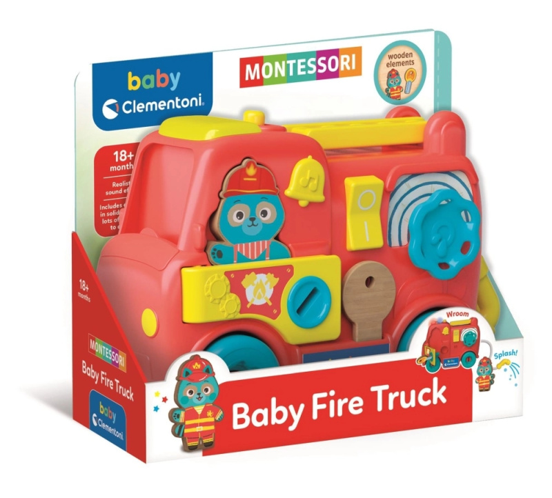 Clemmy baby - Montessori Hasičské auto