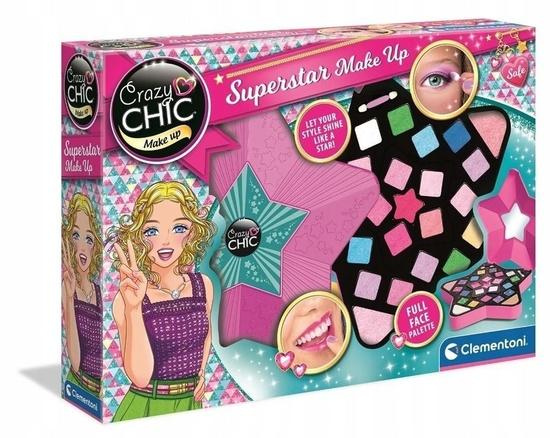 Clementoni Crazy Chic superstar make up hvězda