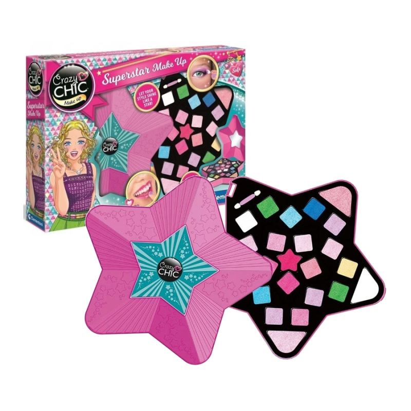 Clementoni Crazy Chic superstar make up hvězda