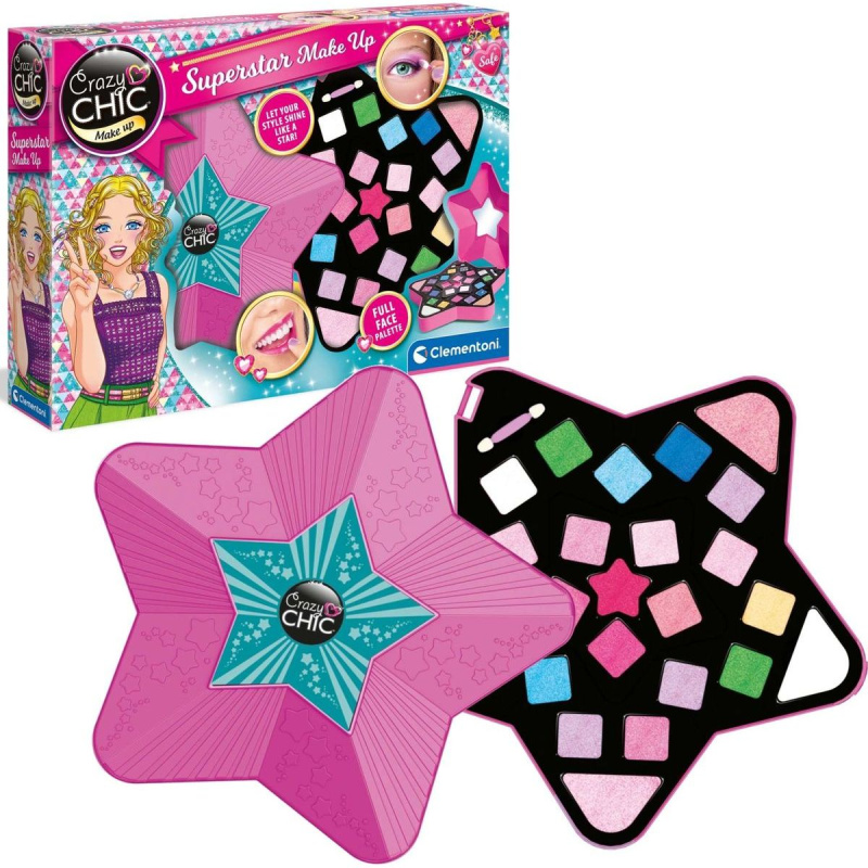 Clementoni Crazy Chic superstar make up hvězda