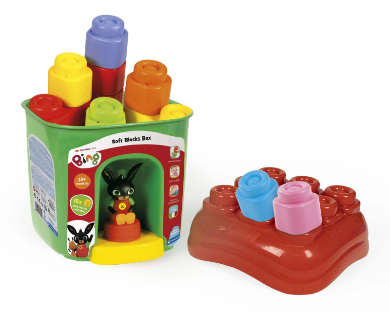 Clementoni Clemmy baby Bing Kyblík s kostkami