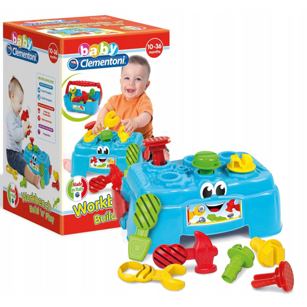 CLEMENTONI BABY Malý pracovní ponk s nářadím (Play For Future)