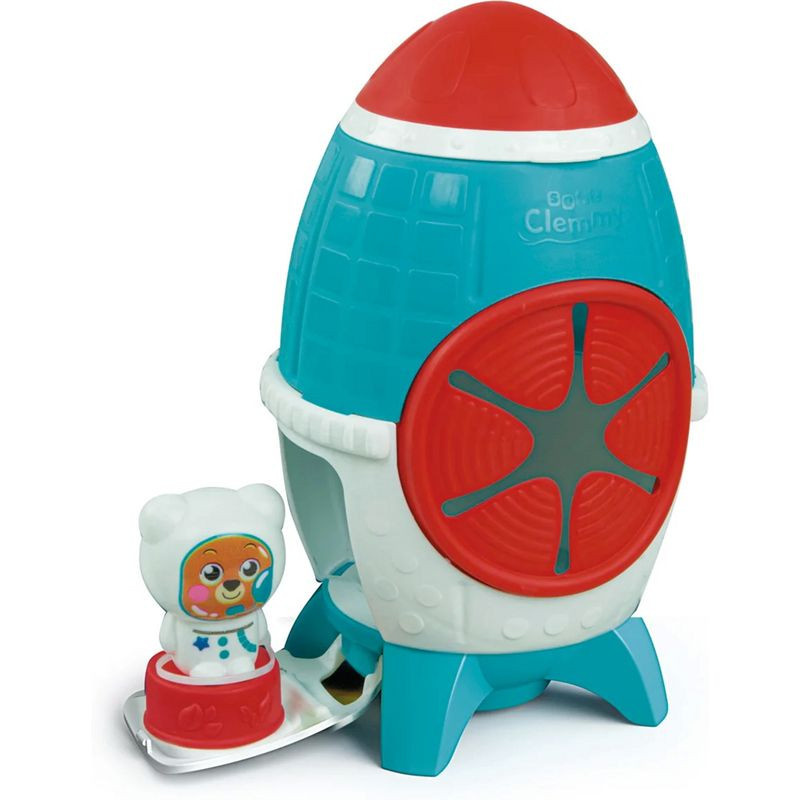 CLEMENTONI SOFT CLEMMY Box Vesmírná raketa s 5 kostkami