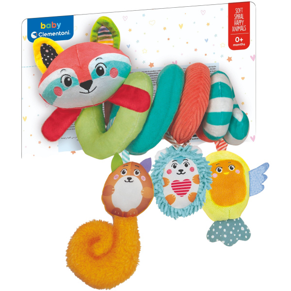 Clementoni Clemmy baby Plyšová spirála na kočárek