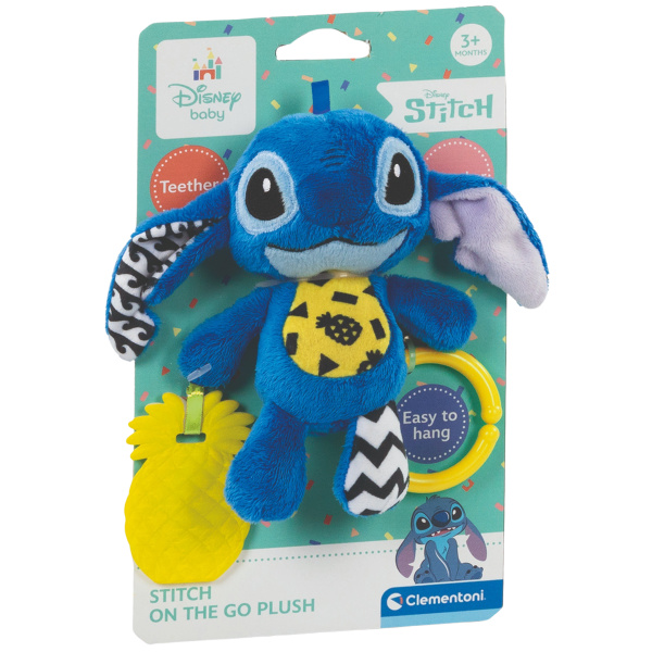 Clementoni Baby Disney plyšový Stitch na zavěšení 159730