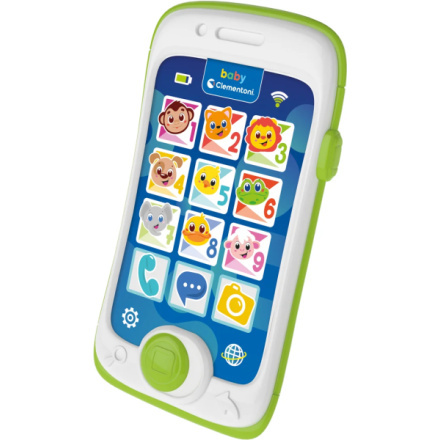 CLEMENTONI Baby můj první smartphone na baterie pro miminko Světlo