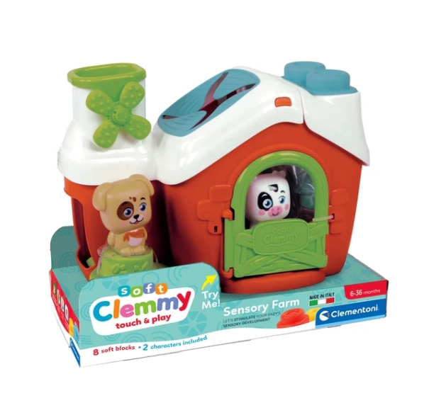 Clemmy smyslová farma – sorter pejsek a kravička CLEMENTONI