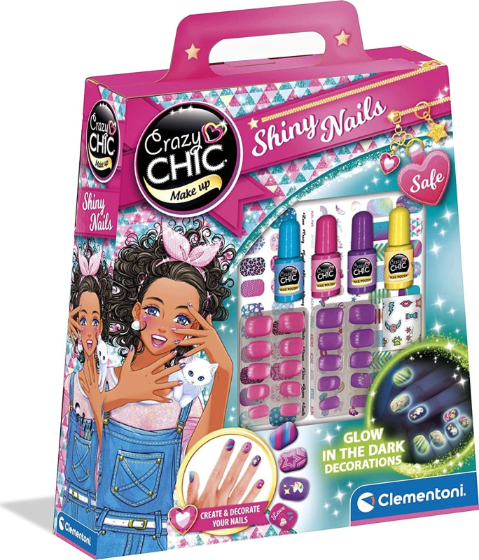 Clementoni CRAZY CHIC Výroba umělých nehtů