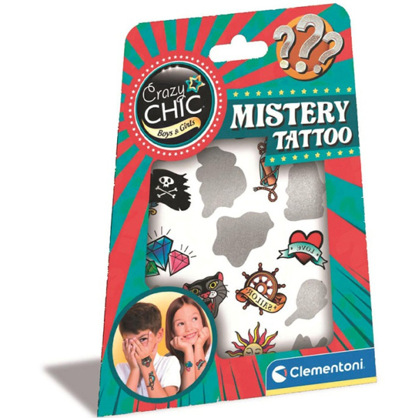 CLEMENTONI Crazy Chic Tajemné pirátské tetování