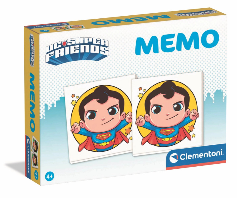 Memo DC Comics – rodinná paměťová hra Clementoni