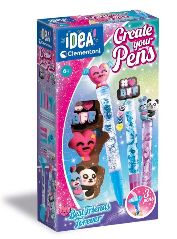 Idea art mini továrna na pera – nejlepší přátelé CLEMENTONI