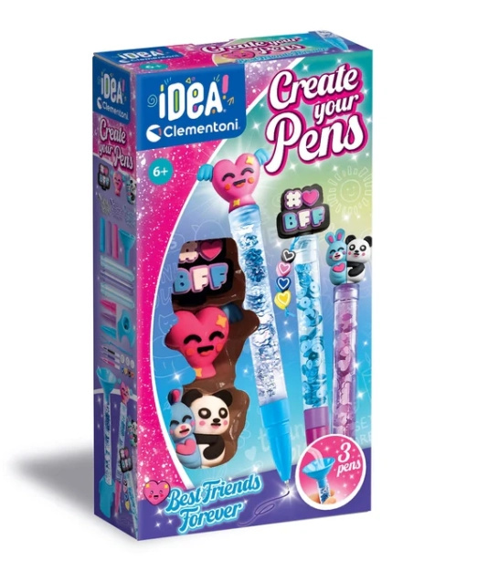Idea art mini továrna na pera – nejlepší přátelé CLEMENTONI