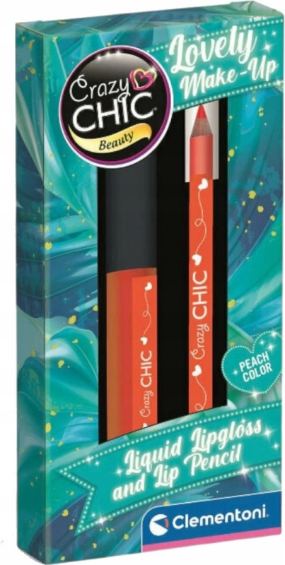 Crazy Chic rtěnka s konturovací tužkou Tropical Peach