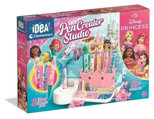 CLEMENTONI továrna na dřevěná pera Disney Princezny
