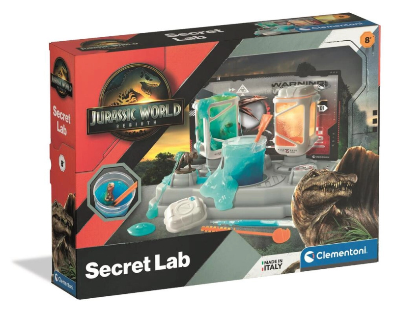 Clementoni laboratoř JURASSIC WORLD – kreativní vědecká sada pro děti