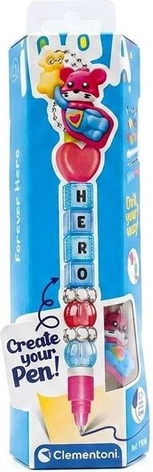 Clementoni IDEA kreativní sada pro výrobu pera se vzkazem Hero