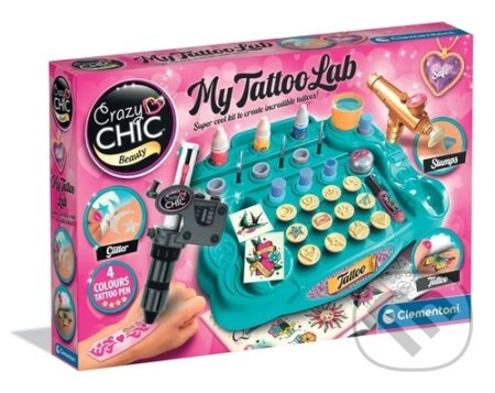 Clementoni - CRAZY CHIC Velké tetovací studio Tattoo
