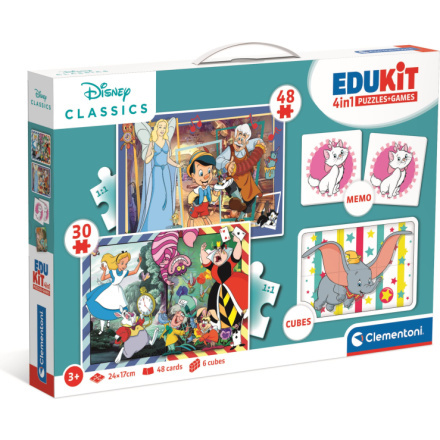 Clementoni Soubor her Disney klasika 4v1