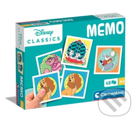 CLEMENTONI Pexeso Disney postavičky