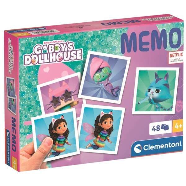 CLEMENTONI Pexeso Gábinin kouzelný domek