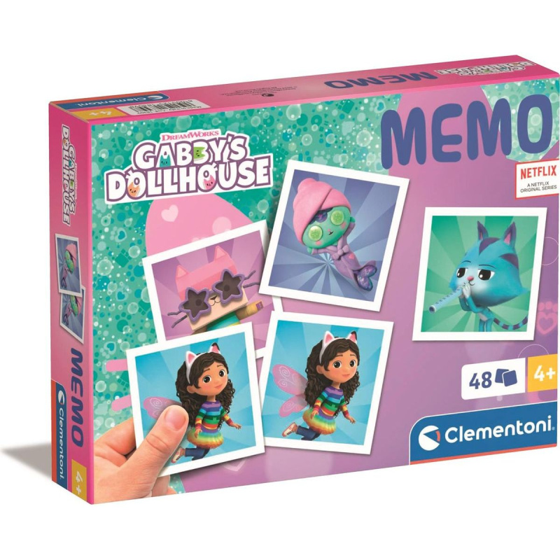 CLEMENTONI Pexeso Gábinin kouzelný domek