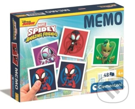 Pexeso Spidey a jeho úžasní přátelé - hra z kategorie Karty, pexeso