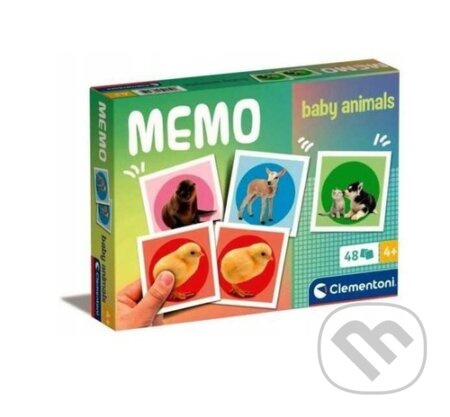 CLEMENTONI Pexeso Mláďata