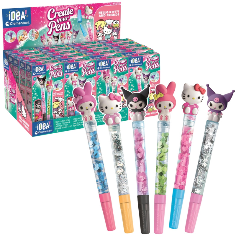 Kreativní sada mini továrna na pera Hello Kitty a přátelé