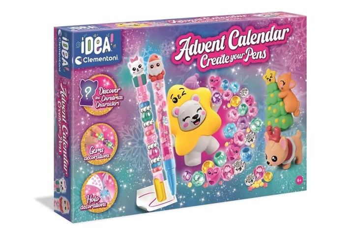 Clementoni Art & Ideas kreativní adventní kalendář - 1 kus