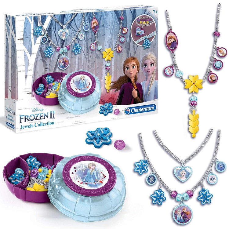 Clementoni sada na výrobu šperků FROZEN Ledové království