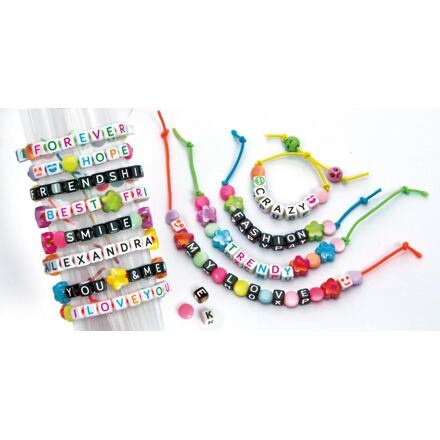 Clementoni Crazy CHIC Kreativní set náramky s písmeny