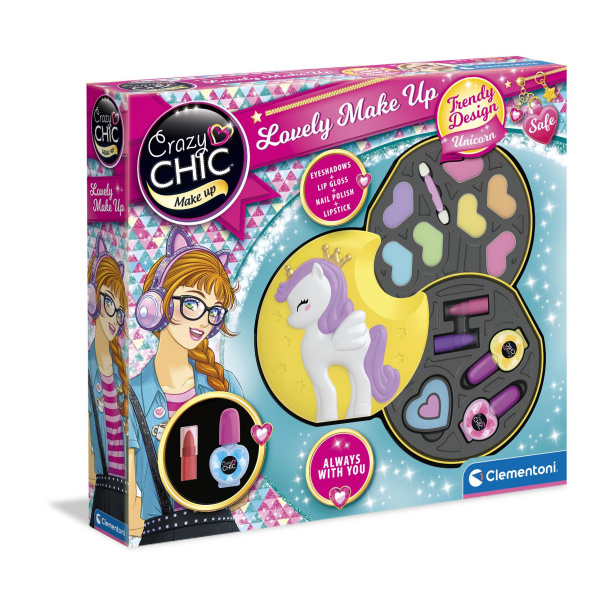 Clementoni Crazy CHIC Make up sada jednorožec