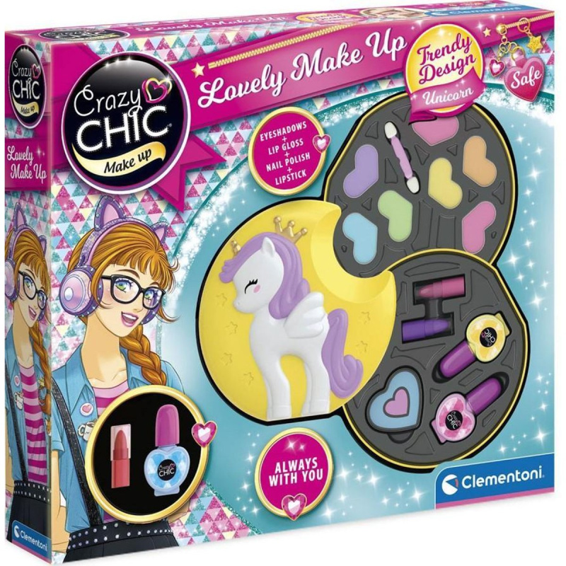 Clementoni Crazy CHIC Make up sada jednorožec