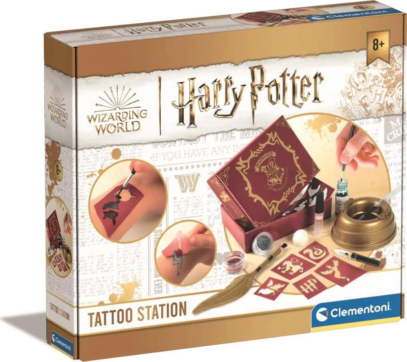 Clementoni Edukativní sada Harry Potter tetovací studio
