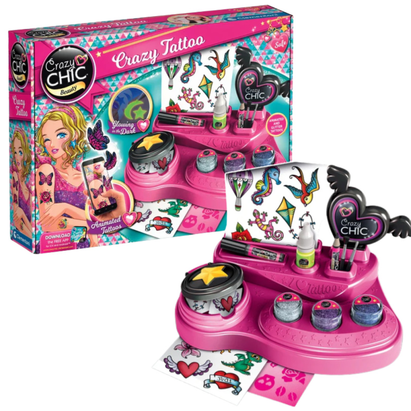 CLEMENTONI Crazy Chic Bláznivé tetování