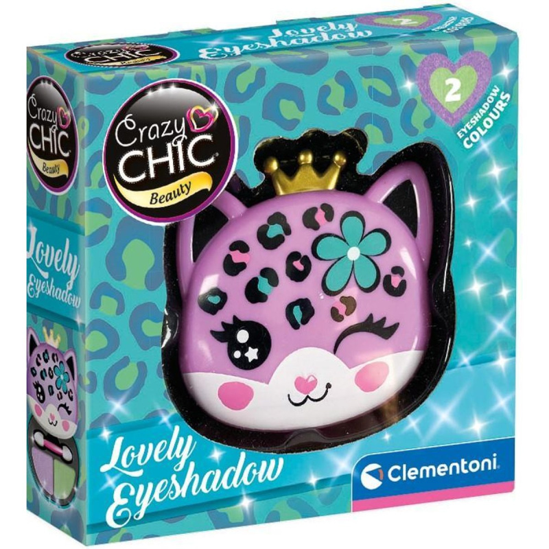 CLEMENTONI Crazy Chic Beauty: Oční stíny Leopard
