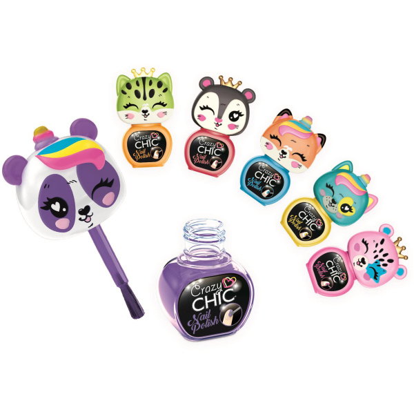 Lak na nehty Lovely CRAZY CHIC pro děti – sada 2 ks