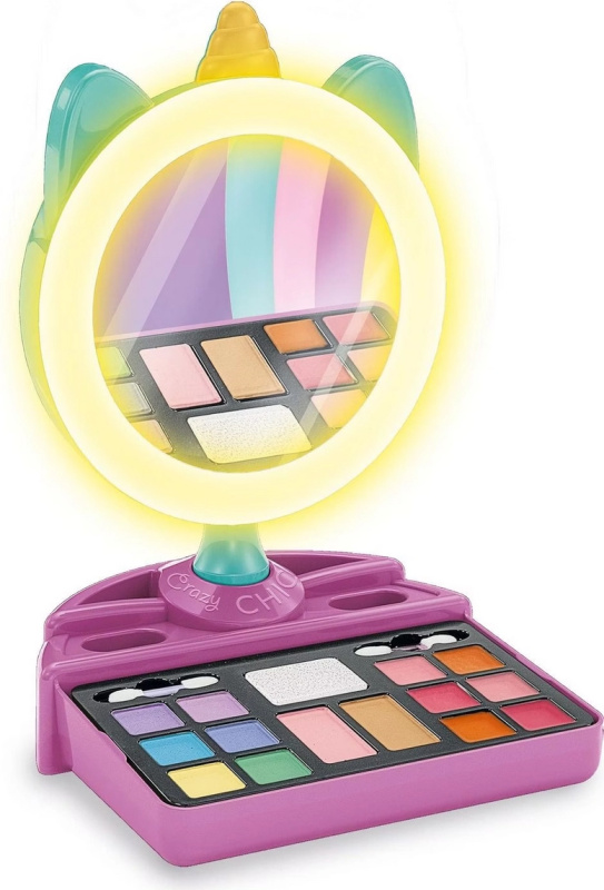 Crazy Chic beauty make-up sada se zrcátkem CLEMENTONI